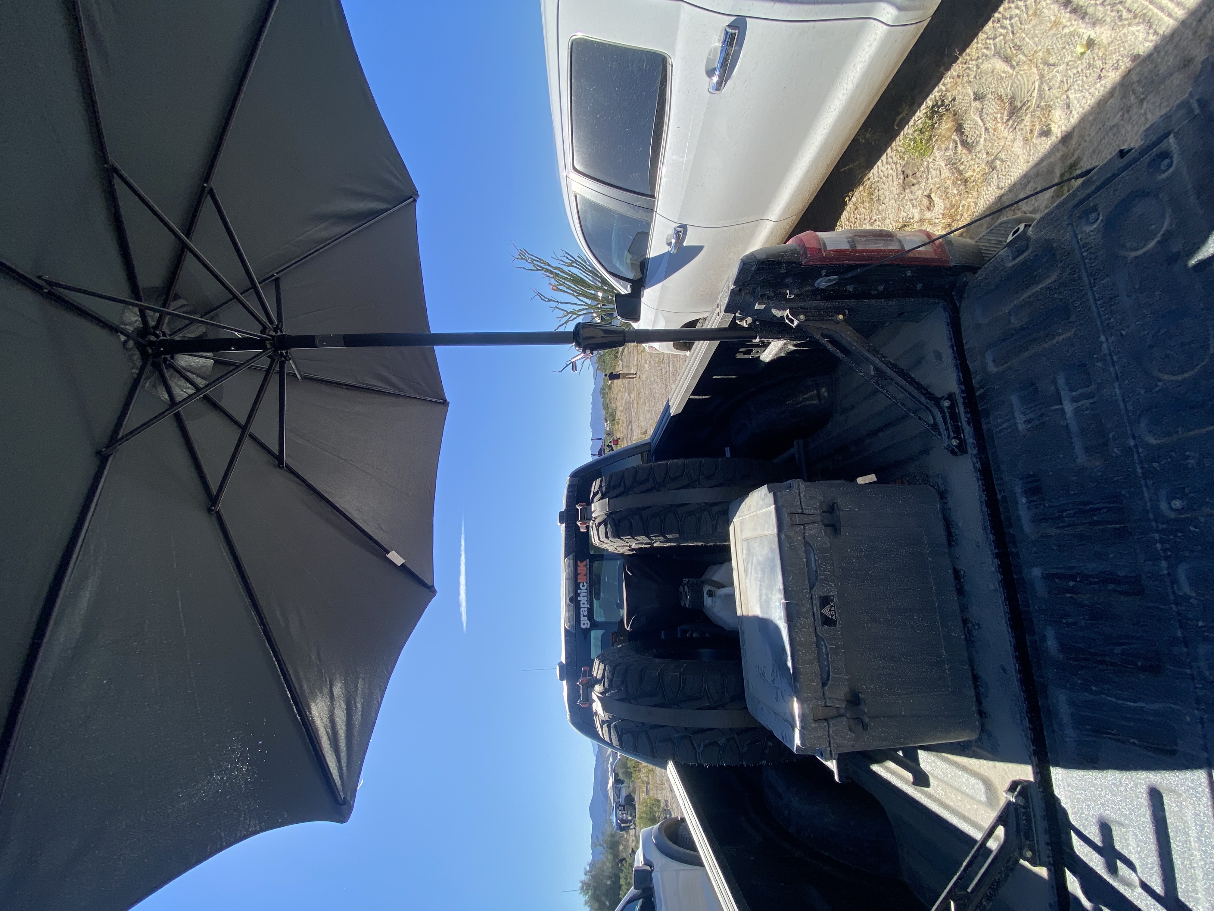 Truck Tailgate Umbrella Kit
